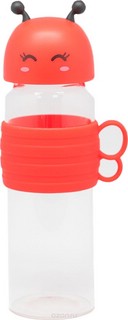 Бутылка 'Bee' 480 мл, цвет красный