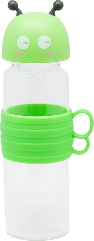 Бутылка 'Bee' 480 мл, цвет зеленый