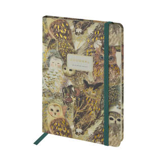 Записная книжка А5, 100 листов в линейку, на резинке, BV Faun...