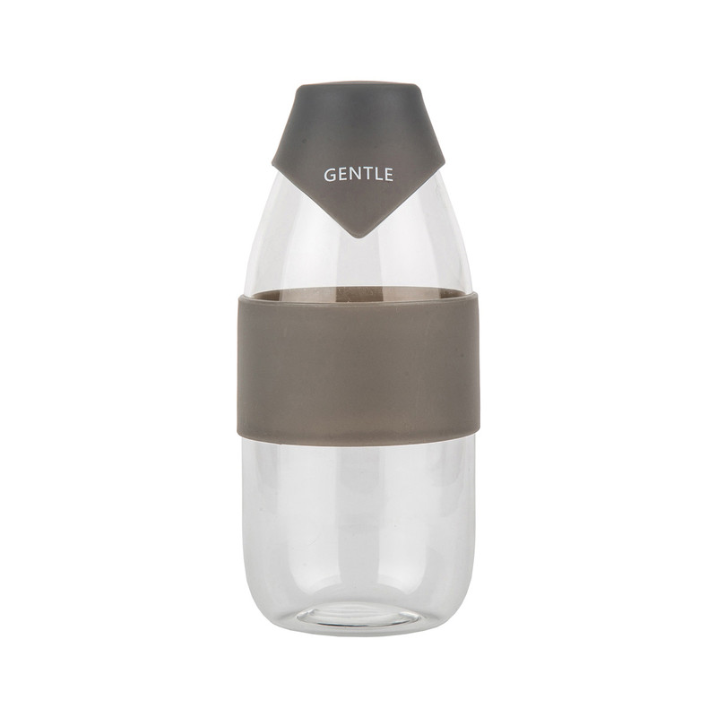 Бутылочка 'Gentle' серая