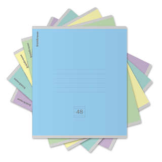 Тетрадь общая А5, 48 листов в линейку, ErichKrause Классика, ...