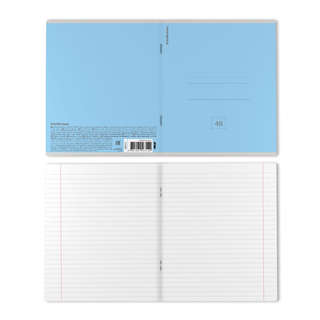 Тетрадь общая А5, 48 листов в линейку, ErichKrause Классика, ассорти. Цена за 1 шт. 8