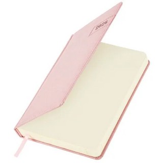 Ежедневник на 2026 год, А5, Brauberg Imperial, под кожу, розовый 5