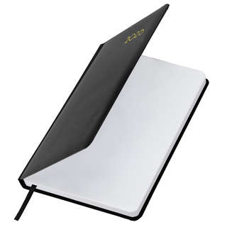 Ежедневник датированный 2026, А5, 138x213 мм, BRAUBERG 'Select', балакрон, черный 4