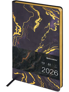 Ежедневник датированный 2026, А5, 138х213 мм, гибкая обложка ...