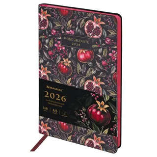 Ежедневник датированный 2026, А5, 138х213 мм, гибкая обложка ...