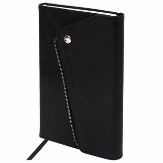 Ежедневник датированный 2026, А5 'Jacket' с клапаном, под кож...