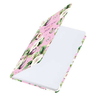 Ежедневник на 2026 год, А5, с резинкой, твердый, фольга, Brauberg Инжир 3