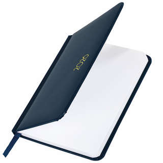 Еженедельник датированный 2026, А6, Brauberg Select, балакрон, темно-синий 3