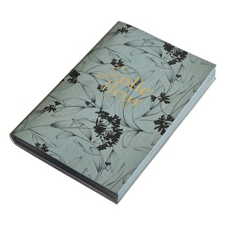 Ежедневник датированный 2026 Infolio Fleur, A5-, 176 листов, серый 2