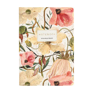 Тетрадь общая А5, 60 листов в клетку, BV Flora: Цветочная стр...