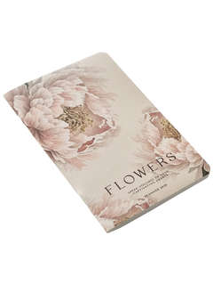 Датированный планер 2026 beSmart 'Peony' на скрепке, А6 на 32...