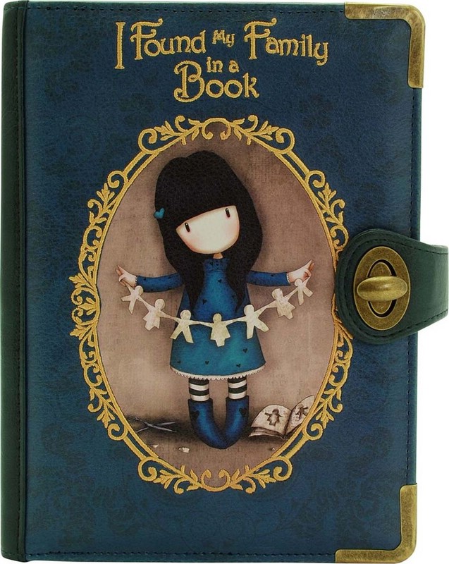 Клатч для девочки Family in a Book, Santoro