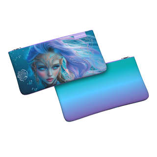 Пенал конверт на молнии, 22х12 см, ErichKrause Light Aquamarine
