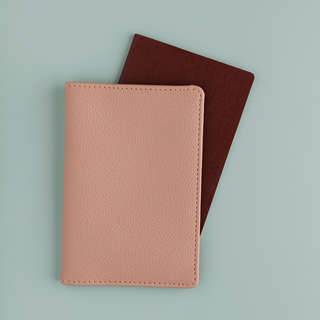 Обложка для паспорта Bruno Visconti, пыльный розовый 4
