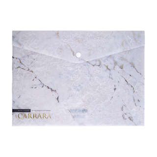Папка-конверт на кнопке А4, 33х24 см, BV Carrara