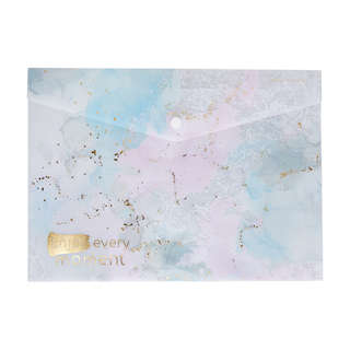 Папка-конверт на кнопке А4, 33х24 см, BV Primavera