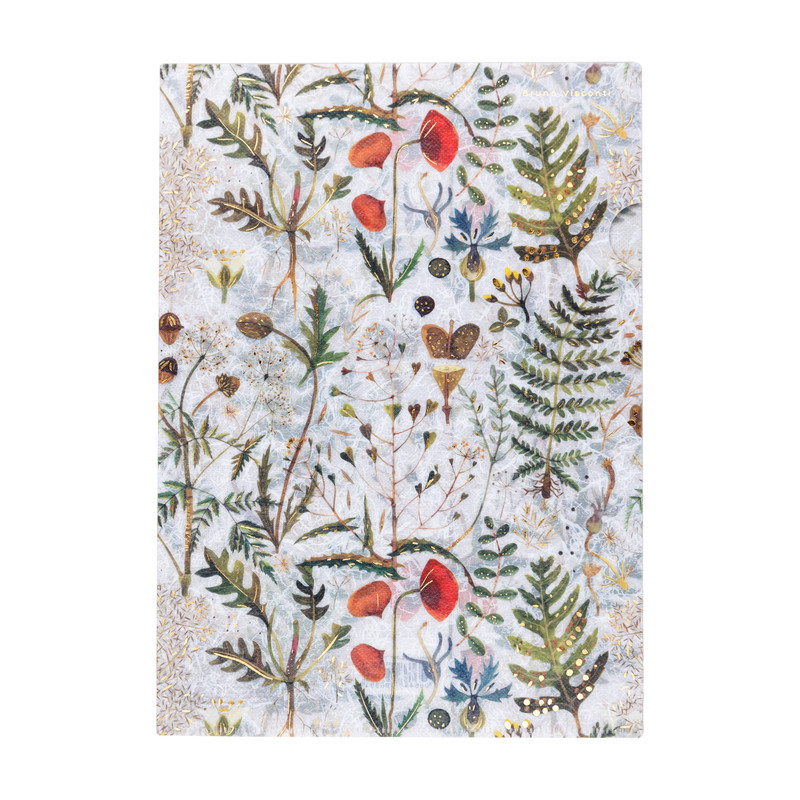 Папка-уголок А4, 22х31 см, BV Flora: Луговые травы