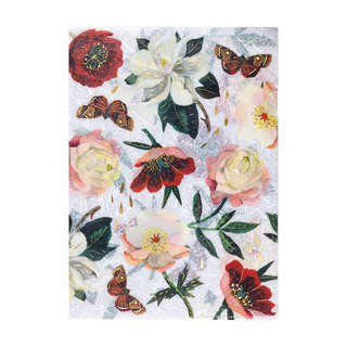 Папка-уголок А4, 22х31 см, BV Flora: Пионы