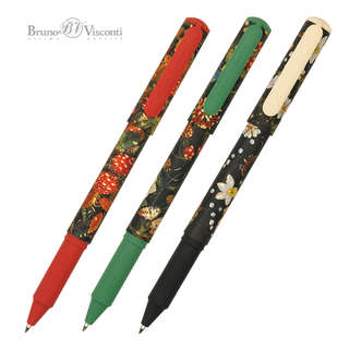 Ручка шариковая BV Fairy tale forest, 0.7 мм, в тубе, синяя, ...