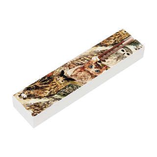 Ручка гелевая BV Flora: Волшебные совы, 0.38 мм, черная, в по...