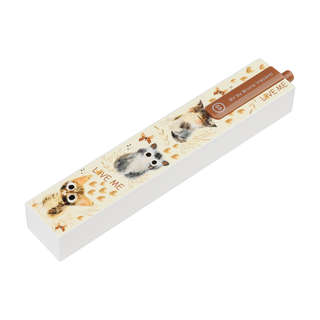 Ручка шариковая BV Love Me: Котики счастье, 0.5 мм, в подароч...