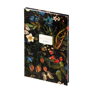 Блокнот А4, 160 листов в клетку, BV Flora: Лесные ягоды