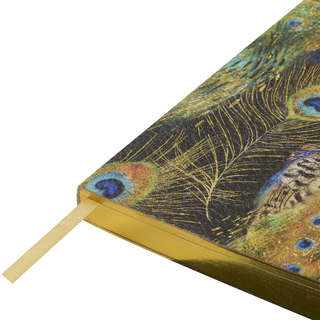 Ежедневник недатированный А5, 125х200 мм, BrunoVisconti 'Fauna: Павлины' 4