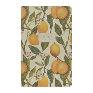 Ежедневник недатированный А5, 125х200 мм, BrunoVisconti 'Flora: Лимоны' 2