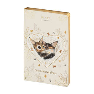 Ежедневник недатированный А5, 125х200 мм, BrunoVisconti 'LOVE...