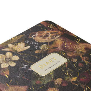 Ежедневник недатированный А5, 145х205 мм, BrunoVisconti 'Fauna: Воробей' 3