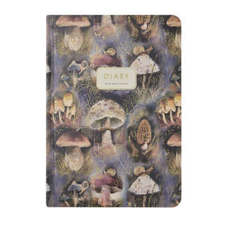 Ежедневник недатированный А5, 145х205 мм, BrunoVisconti 'Flora: Mushroom Miracle' 2