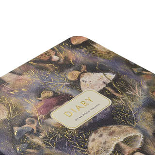 Ежедневник недатированный А5, 145х205 мм, BrunoVisconti 'Flora: Mushroom Miracle' 3