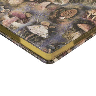 Ежедневник недатированный А5, 145х205 мм, BrunoVisconti 'Flora: Mushroom Miracle' 5