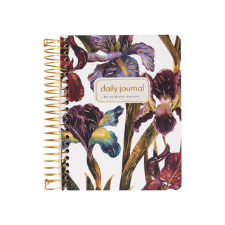 Ежедневник недатированный А6, 125х140 мм, BrunoVisconti 'Flora: Ирисы' 2