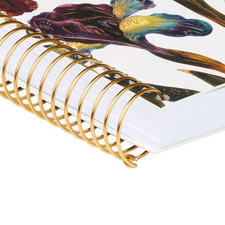 Ежедневник недатированный А6, 125х140 мм, BrunoVisconti 'Flora: Ирисы' 4