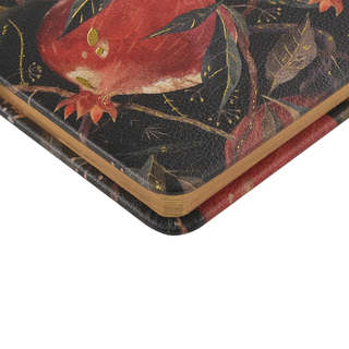 Еженедельник недатированный А6 (87 х 165 мм) BV Flora: Гранат 4