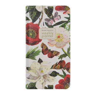 Еженедельник недатированный А6 (87 х 165 мм) BV Flora: Пионы 2