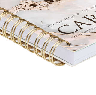 Еженедельник недатированный А6+ (120 х 180 мм) BV Carrara 4