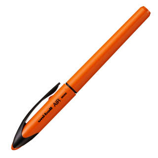 Роллер Uni-Ball AIR UBA-188E 0.5 мм, синий, корпус оранжевый
