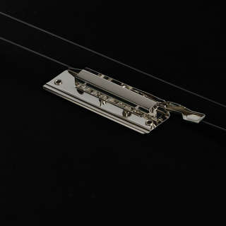 Папка с боковым зажимом А4, пластик, СТАММ 'Герб', черный 5