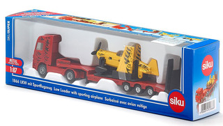 Siku Автотранспортер со спортивным самолетом 2