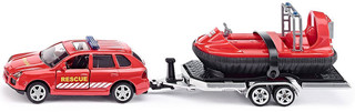 Siku Porsche Cayenne Turbo с прицепом и лодкой
