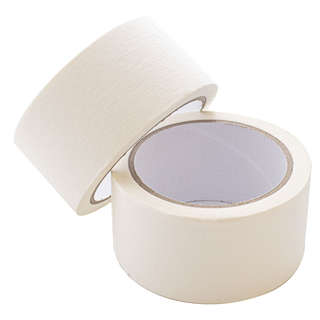 Клейкая лента малярная Alingar, 50 мм х 25 м, бумажная основа...