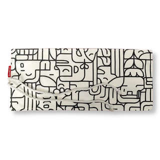 Пенал скрутка для карандашей и кистей, 48 отделений, Acmeliae, белый 2