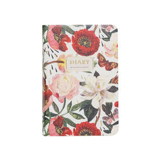 Ежедневник недатированный BV Flora: Пионы, А7 (7х10 см), 416 страниц 2