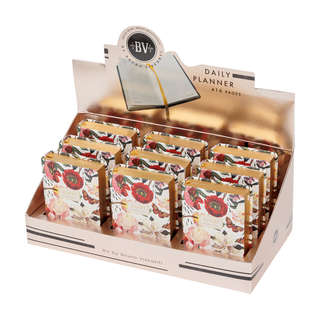 Ежедневник недатированный BV Flora: Пионы, А7 (7х10 см), 416 страниц 5