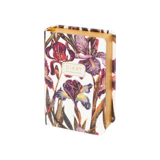 Ежедневник недатированный BV Flora: Ирисы, А7 (7х10 см), 416 ...