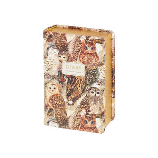 Ежедневник недатированный BV Fauna: Волшебные совы, А7 (7х10 ...