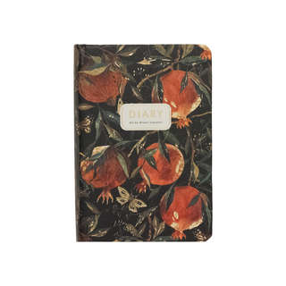 Ежедневник недатированный BV Flora: Гранат, А7 (7х10 см), 416 страниц 2